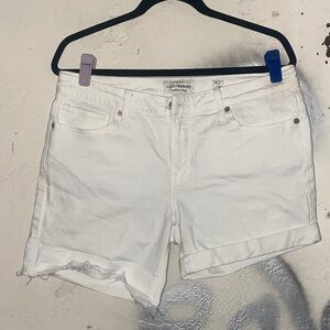 Lucky Brand Women's Classic White Jean Shorts